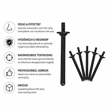 SIBEL NOSE WAXING STICKS 100st P003883