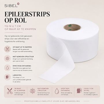 SIBEL EPILEERSTRIPS OP ROL 110m x 7cm P001299