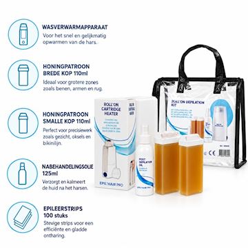 SIBEL EPILATIEWASKIT EPIL'HAIR ECP PRO P000289