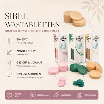 SIBEL WASTABLETTEN 400gr