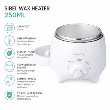 SIBEL WAX HEATER 250ml P002698