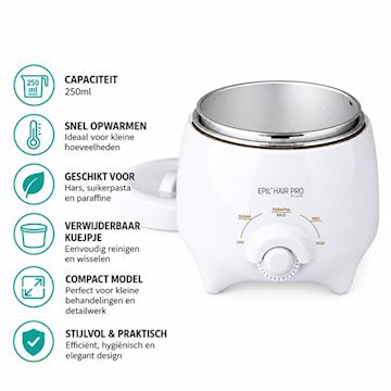 SIBEL WAX HEATER 250ml P002698