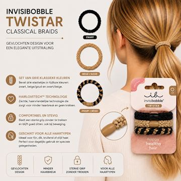 INVISIBOBBLE TWISTAR CLASSICAL BRAIDS