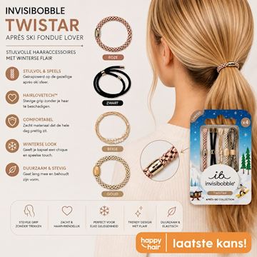INVISIBOBBLE TWISTAR APRES SKI FONDUE LOVER*