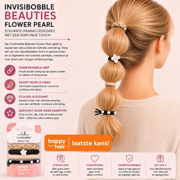 INVISIBOBBLE BEAUTIES FLOWER PEARL*