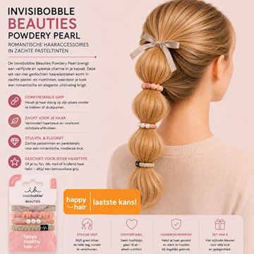 INVISIBOBBLE BEAUTIES POWDERY PEARL*