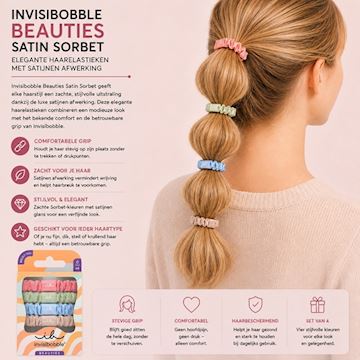 INVISIBOBBLE BEAUTIES SATIN SORBET
