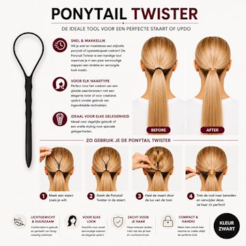 EUROSTIL HAIRLOOP / PONY TAIL TWISTER