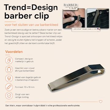 TREND=DESIGN 19954 BARBER CLIP