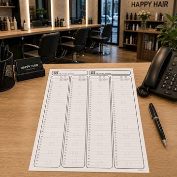 AFSPRAAKBLADEN 4 RIJ 250 st (MOD.2)