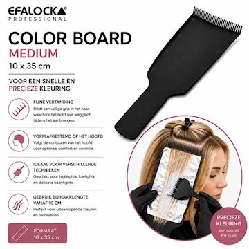EFALOCK 14102557 COLOR BOARD MEDIUM 10x35cm