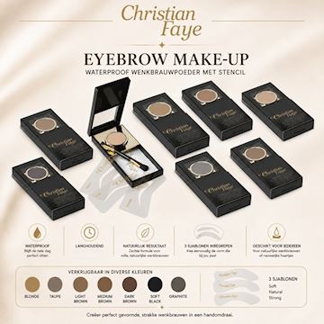 CHRISTIAN FAYE EYEBROW MAKE-UP
