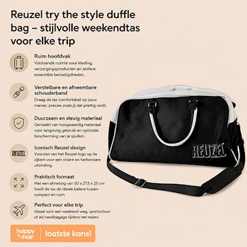 REUZEL - TRY THE STYLE DUFFLE - BAG*