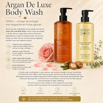 ARGAN DE LUXE BODY WASH 500ml