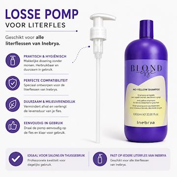 INEBRYA BLOND ESSE POMP VOOR LITERFLES