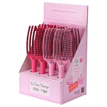 OLIVIA GARDEN FINGERBRUSH THINK PINK 2026 DISPLAY à 8st