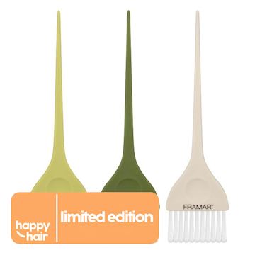 FRAMAR VERFKWAST CLASSIC COLOR BRUSH SET 3st EXTRA DIRTY*