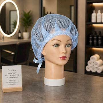 SIBEL NACHTNET+BANDJE BLAUW P001410