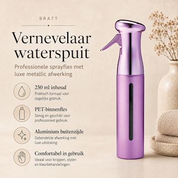 BRATT WATERSPUIT VERNEVELAAR METALLIC PURPLE 250ml art.4971