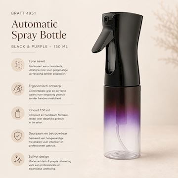 BRATT WATERSPUIT VERNEVELAAR BLACK & PURPLE 150ml art.4951