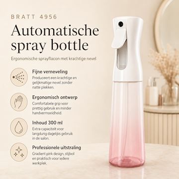 BRATT WATERSPUIT VERNEVELAAR GRADIENT PINK 300ml art.4956