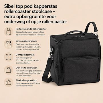 SIBEL TOP POD KAPPERSTAS ROLLERCOASTER STOOLCASE P000931