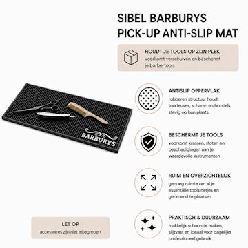 SIBEL BARBURYS PICK-UP ANTI-SLIP MAT VOOR TOOLS P001111