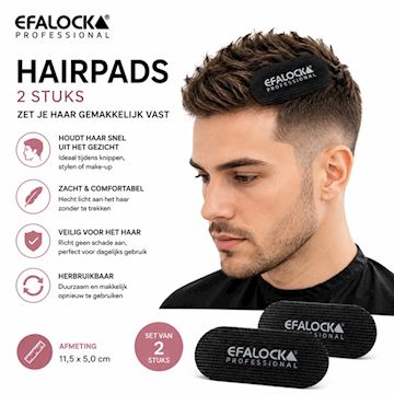EFALOCK 14102084 HAIRPADS 2st (I49/I50)