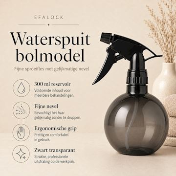 EFALOCK 20026832 WATERSPUIT BOL ZWART