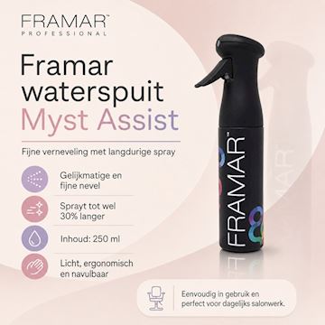 FRAMAR WATERSPUIT MYST ASSIST BLACK