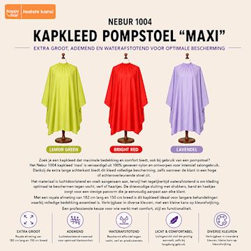 NEBUR 1004 KAPKLEED POMPSTOEL "MAXI"*