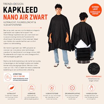 TREND=DESIGN 94054 KAPKLEED NANO AIR ZWART (38)