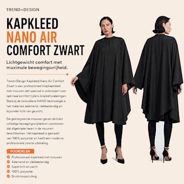 TREND=DESIGN 94090 KAPKLEED NANO AIR COMFORT ZWART (32)