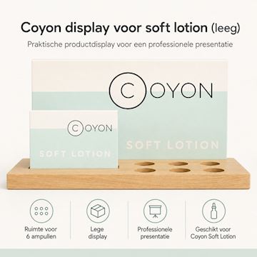 COYON DISPLAY VOOR SOFTLOTION (LEEG)
