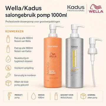 WELLA/KADUS SALONGEBRUIK POMP 1000ml