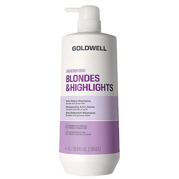 GOLDWELL DS BLONDES & HIGHLIGHTS ANTI-YELLOW SHAMPOO 1000ml