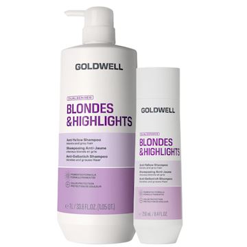 GOLDWELL DS BLONDES & HIGHLIGHTS ANTI-YELLOW SHAMPOO