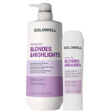 GOLDWELL DS BLONDES & HIGHLIGHTS ANTI-YELLOW CONDITIONER