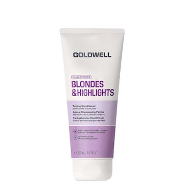 GOLDWELL DS BLONDES & HIGHLIGHTS TONING COND. PURPLE 200ml