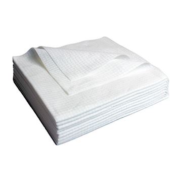 SCRUMMI LUXE WAFFLE TOWELS 80x40cm WIT