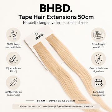 BHBD TAPE EXTENSIONS STANDARD 50cm (12st)