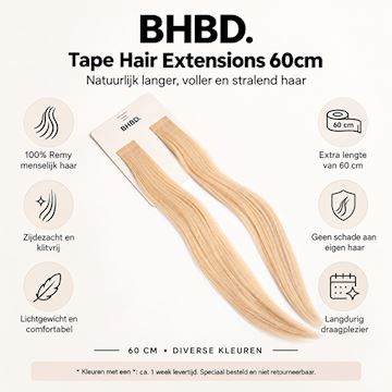 BHBD TAPE EXTENSIONS STANDARD 60cm (12st)
