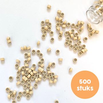 BHBD WEFT BEADS - BLONDE 500st