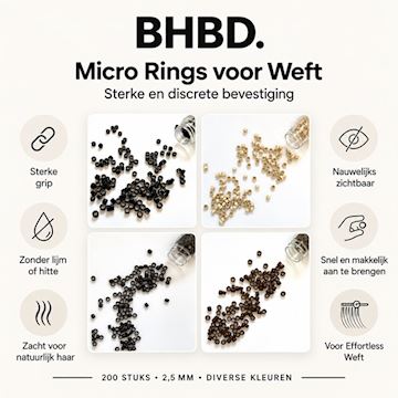 BHBD WEFT BEADS MICRO RINGS