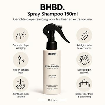 BHBD CARE SPRAY SHAMPOO 150ml