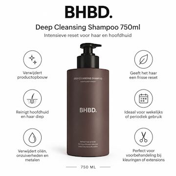 BHBD CARE DEEP CLEANSING SHAMPOO 750ml