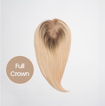BHBD HAIR TOPPER FULL CROWN 35cm 9BA/12N ROOTED