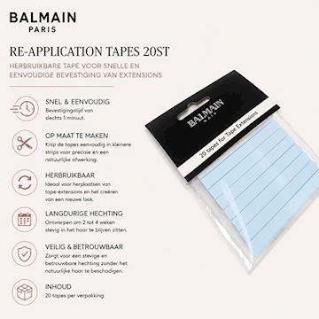 BALMAIN RE-APPLICATION TAPES 20st