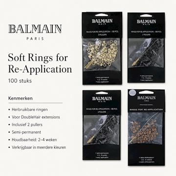 BALMAIN SOFT RINGS FOR RE-APPLICATION 100st