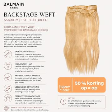 BALMAIN BACKSTAGE WEFT 55/60cm 1st 1.00 BREED*